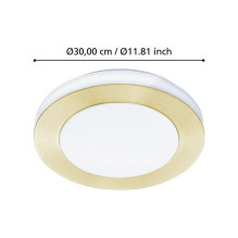 Šviestuvas plafonas Eglo CARPI, 10.8 W, LED, 900369