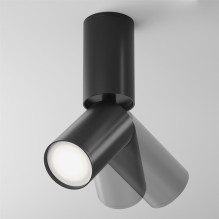 Luminaire recessed Maytoni Focus S, GU10, black Luminaire recessed Maytoni Focus S, GU10, black
