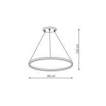 Luminaire ceiling Light Prestige Ring, 35 W, LED, 3 - 6K