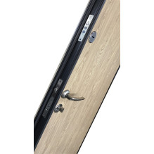 Išorinės plieninės buto durys OPTIM-00, kairinės, 205x96x8cm Išorinės plieninės buto durys OPTIM-00, kairinės, 205x96x8cm