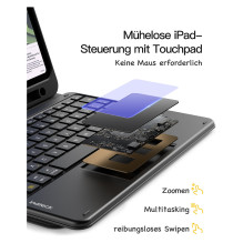 inateck KB002 Black Bluetooth Keyboard Case for iPad 11 inateck KB002 Black Bluetooth Keyboard Case for iPad 11