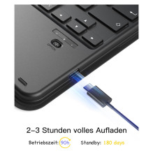 inateck KB002 Black Bluetooth Keyboard Case for iPad 11 inateck KB002 Black Bluetooth Keyboard Case for iPad 11