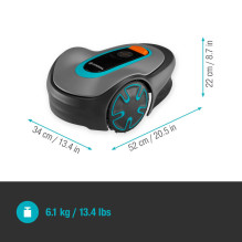 Gardena Robotic Lawn Mower SILENO MInimo 350qm 15208-47 1520847 (15208-47) Gardena Robotic Lawn Mower SILENO MInimo 350qm 15208-47 1520847 (15208-47)