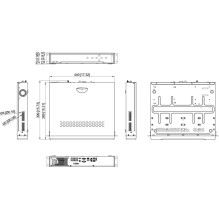 Viedierīce Hikvision HIK 32-ch 1.5U 8K NVR DS-7732NI-M4 Viedierīce Hikvision HIK 32-ch 1.5U 8K NVR DS-7732NI-M4