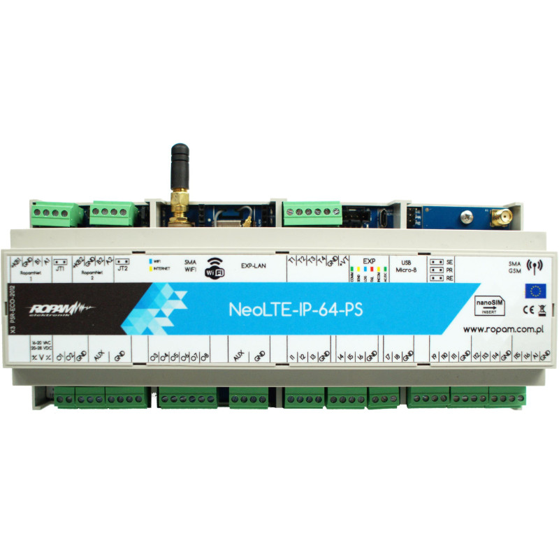 Ropam ROPAM CENTRAL ALARMOWA NEOLTE-IP-64-PS-D12M