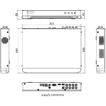 Diktofonas Hikvision RECORDER AHD, HD-CVI, HD-TVI, CVBS, IP IDS-7208HQHI-M1 / XT / 4A+8 / 4ALM 8 KANAŁÓW AcuSense Diktofonas Hikvision RECORDER AHD, HD-CVI, HD-TVI, CVBS, IP IDS-7208HQHI-M1 / XT / 4A+8 / 4ALM 8 KANAŁÓW AcuSense