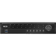 Recorder BCS 16-channel IP recorder BCS-U-NVR1602-A-4K-8P(6TB), 12Mpx BCS Ultra Recorder BCS 16-channel IP recorder BCS-U-NVR1602-A-4K-8P(6TB), 12Mpx BCS Ultra