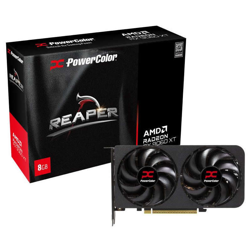 Vaizdo plokštė PowerColor RX 9060 XT 8GB Powercolor Radeon Reaper GDDR6
