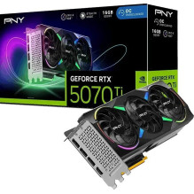 PNY GeForce RTX 5070 TI EPIC-X RGB 16GB video card 3xDP / HDMI