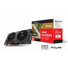SAPPHIRE AMD Radeon RX 7600 PULSE žaidimų vaizdo plokštė 8GB GDDR6 HDMI / 3xDP SAPPHIRE AMD Radeon RX 7600 PULSE žaidimų vaizdo plokštė 8GB GDDR6 HDMI / 3xDP