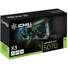 Inno3D GeForce RTX 5070 iCHILL X3 grafiskā karte 12GB GDDR7 DLSS4 (C50703-12D7X-195065H) Inno3D GeForce RTX 5070 iCHILL X3 grafiskā karte 12GB GDDR7 DLSS4 (C50703-12D7X-195065H)