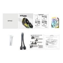 ZOTAC GAMING GeForce RTX 5070 AMP White 12GB GDDR7 Grafikkarte 3x DP, 1x HDMI ZOTAC GAMING GeForce RTX 5070 AMP White 12GB GDDR7 Grafikkarte 3x DP, 1x HDMI