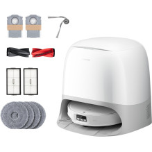 Roborock Qrevo Curv 2 ProX White robotzāles pļāvējs