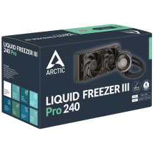 ARCTIC WAK skysčių šaldiklis III Pro 240 (juodas) ARCTIC WAK skysčių šaldiklis III Pro 240 (juodas)