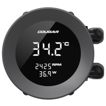 Vandens aušinimas Cougar COUGAR CPU vandens aušinimas Poseidon Vistek 360, ARGB, juodas Vandens aušinimas Cougar COUGAR CPU vandens aušinimas Poseidon Vistek 360, ARGB, juodas