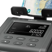 Safescan 6165 Münz- und Banknotenwaage Black