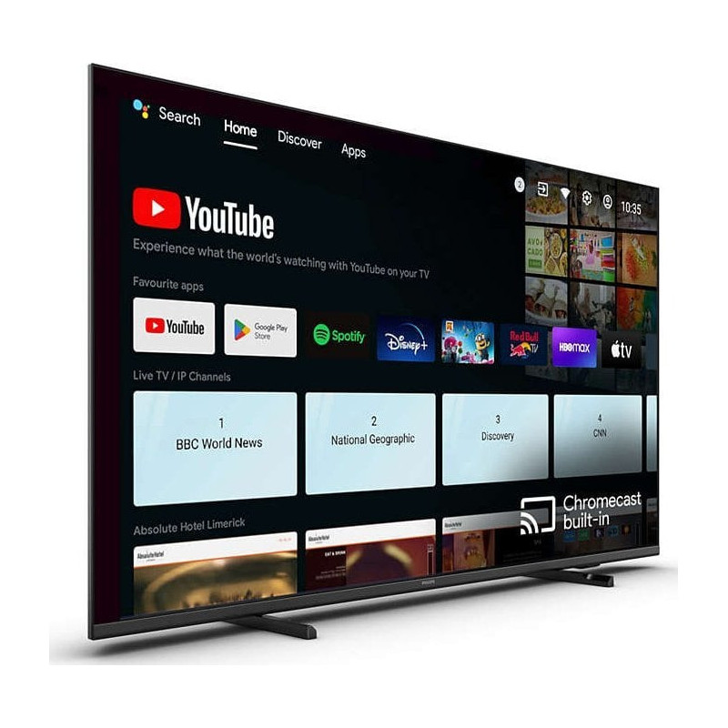 Televizorius Philips 65HFL4518U / 12 LED 65 colių 4K „Ultra HD“ su „Android“