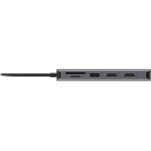 D Acer 12-in-1 Type-C Dockingstation silver grey