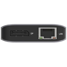 D Acer 12-in-1 Type-C Dockingstation silver grey