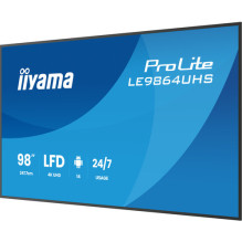 IIYAMA 247.7cm (97.5") LE9864UHS-B1AG 16:9 2xHDMI+USB-C monitor (with delivery) IIYAMA 247.7cm (97.5") LE9864UHS-B1AG 16:9 2xHDMI+USB-C monitor (with delivery)