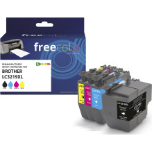 Freecolor kasetne Brother LC3219XL Multipack BK / C / M / Y pārstrādāta Freecolor kasetne Brother LC3219XL Multipack BK / C / M / Y pārstrādāta