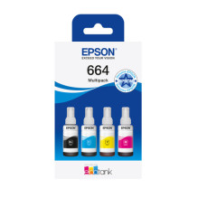 Ink cartridges Epson 664 4 pcs. Black + Color T6646 Ink cartridges Epson 664 4 pcs. Black + Color T6646