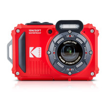 Kamera Kodak WPZ2 atspari vandeniui Red