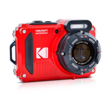 Kamera Kodak WPZ2 atspari vandeniui Red