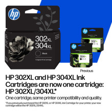 HP 302XL / 304XL Trīskrāsu tinte kasetne HP 302XL / 304XL Trīskrāsu tinte kasetne
