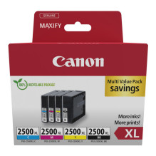Canon PGI-2500XL PGI2500XL BK C M Y Multipack 4er-Pack 4erPack ( (9254B010) )