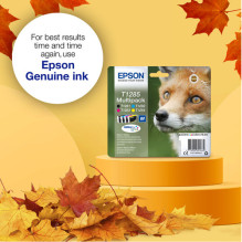 Tintes kārtridži Epson T1285 4 gab. Black + Color T1285 Tintes kārtridži Epson T1285 4 gab. Black + Color T1285