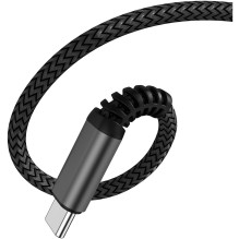 4smarts USB-C auf USB-C Kabel PremiumCord 100W 3m. schwarz 4smarts USB-C auf USB-C Kabel PremiumCord 100W 3m. schwarz