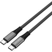 4smarts USB-C auf USB-C Kabel PremiumCord 100W 3m. schwarz 4smarts USB-C auf USB-C Kabel PremiumCord 100W 3m. schwarz