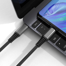 4smarts USB-C auf USB-C Kabel PremiumCord 100W 3m. schwarz 4smarts USB-C auf USB-C Kabel PremiumCord 100W 3m. schwarz