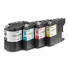 Brother originalių rašalo kasetės rinkinys LC229XLVALBP (cyan, magenta, yellow, black) Brother originalių rašalo kasetės rinkinys LC229XLVALBP (cyan, magenta, yellow, black)