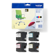 Brother originalių rašalo kasetės rinkinys LC229XLVALBP (cyan, magenta, yellow, black) Brother originalių rašalo kasetės rinkinys LC229XLVALBP (cyan, magenta, yellow, black)