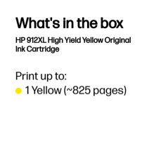 HP 912XL Yellow Ink...
