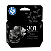 HP 301 Black Tintes kasetne 3ml