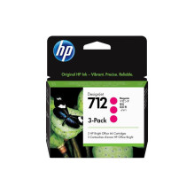 HP 712 3x Magenta rašalo...