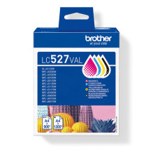 Brother kasetė LC-527VAL Multipack (po 1x BK / M / C / Y) Brother kasetė LC-527VAL Multipack (po 1x BK / M / C / Y)