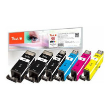 Peach Kasetne Canon PG-520 / CLI-521 MultiPack Plus 2xbk,c,m,y pārstrādāta