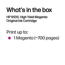 HP 912 XL Purple 3YL82AE instant ink tintes kasetne HP 912 XL Purple 3YL82AE instant ink tintes kasetne