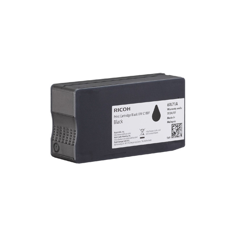 Ink cartridge Ricoh Ricoh Ink 408517 / C180BK Black