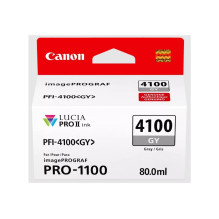 Rašalo kasetė Canon PFI-4100 GY Pilka 6783C001 Rašalo kasetė Canon PFI-4100 GY Pilka 6783C001