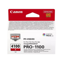 Rašalo kasetė Canon PFI-4100 R Red 6785C001 Rašalo kasetė Canon PFI-4100 R Red 6785C001