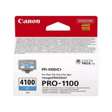 Rašalo kasetė Canon PFI-4100 C Žydra 6778C001 Rašalo kasetė Canon PFI-4100 C Žydra 6778C001