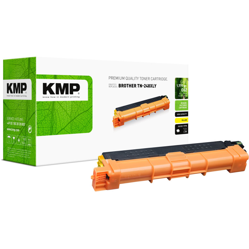 Toner Peach KMP Brother TN-248XL yellow 2300 pages recycled