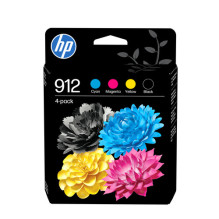 HP 912 Black+Tricolor Tintes kasetne
