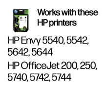HP 62 melns + krāsu N9J71AE...
