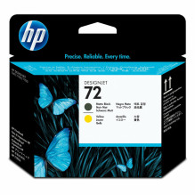 Rašalo kasetė HP C9384A nr. 72 (Yellow, Matte Black) Rašalo kasetė HP C9384A nr. 72 (Yellow, Matte Black)
